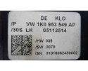 Módulo electrónico, Volkswagen Golf Plus V (5M1) Highline 2006, 1K0953549AP