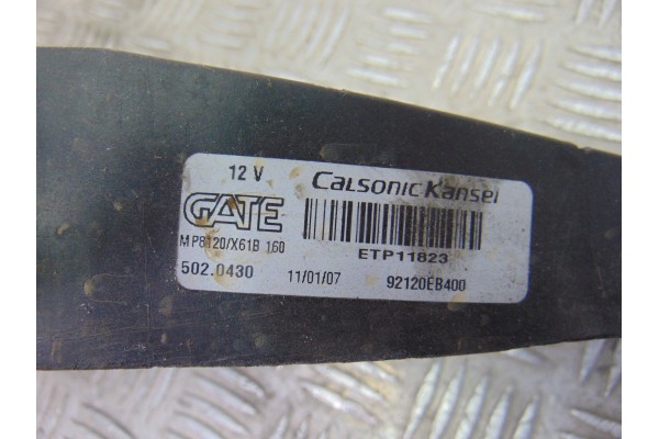 Electroventilador, Nissan Navara Pickup (D40M) Doble Cab SE 4X4 2007