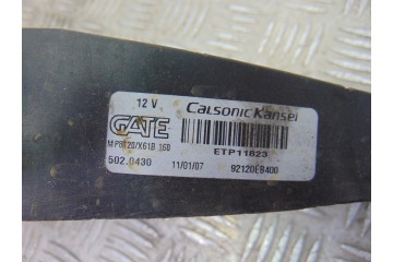Electroventilador, Nissan Navara Pickup (D40M) Doble Cab SE 4X4 2007