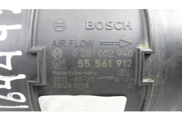 Caudalimetro, Opel Astra J Sports Tourer Sport 2011, 55561912