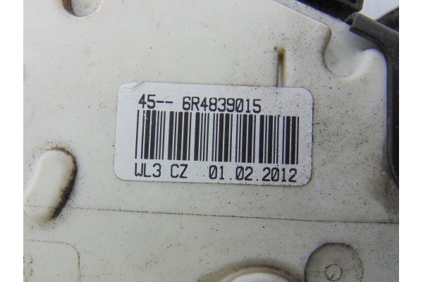 Cerradura puerta trasera izquierda, Volkswagen Polo V (6R1) Advance 2012, 6R4839015
