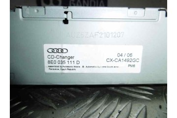 Sistema audio / radio cd, Audi A4 Berlina (8E) 1.9 Tdi 2006, 8E0035111D