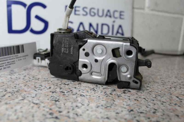 Cerradura puerta trasera izquierda, Peugeot 308 Confort 2008, 567165