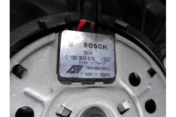 Electroventilador, Ford Galaxy (Vy) Ambiente 2003, 7M3121207B