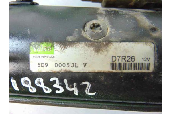 Motor arranque, Peugeot 206 Xr 1999, D7R26