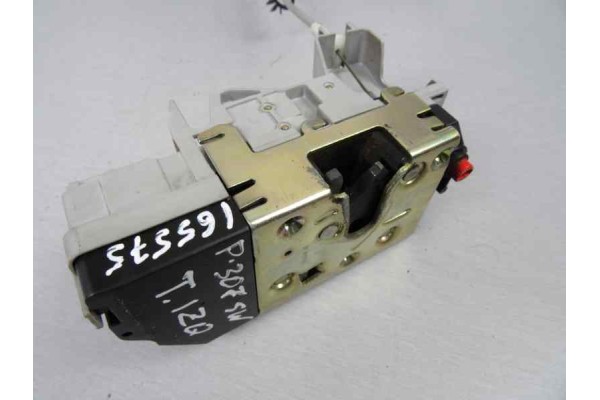 Cerradura puerta trasera izquierda, Peugeot 307 Break / Sw (S1)(04.2002) SW Clim 2004
