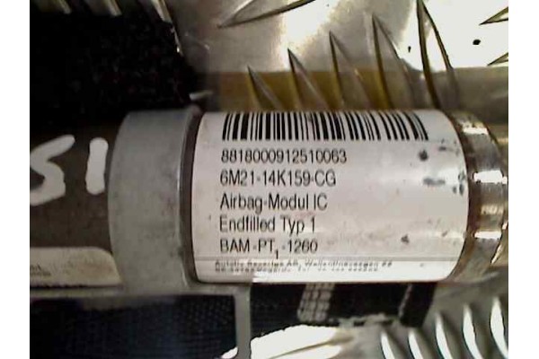Airbag cortina delantero derecho, Ford S-max (CA1) Trend 2006