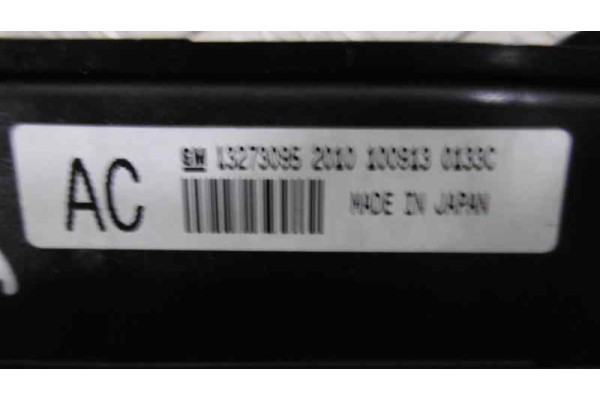Mando climatizador, Opel Insignia Berlina Edition 2010, 13273095