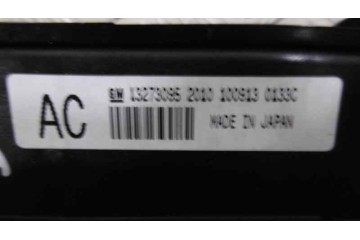 Mando climatizador, Opel Insignia Berlina Edition 2010, 13273095