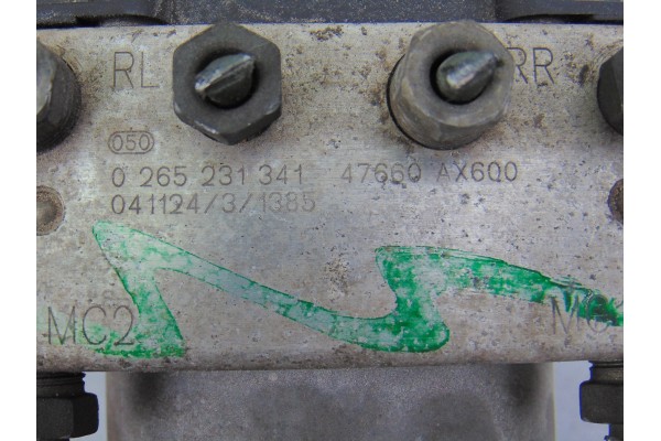 Abs, Nissan Micra (K12E) Acenta 2005, 47660AX600