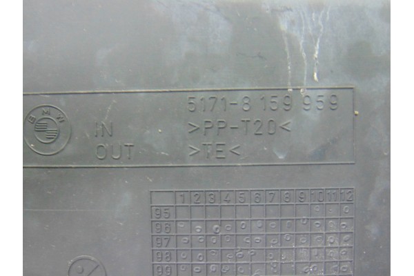 Panel frontal, Bmw Serie 5 Berlina (E39) 525i 2001, 8159959