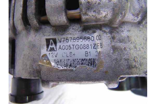 Alternador, Peugeot 207 Sw Confort 2011, A005TG0881