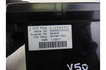 Pantalla multifuncion, Volvo V50 Familiar D4 Kinetic 2011, 31268055