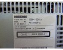 Sistema audio / radio cd, Nissan Qashqai (J10) Acenta 2010, 28184JD45A