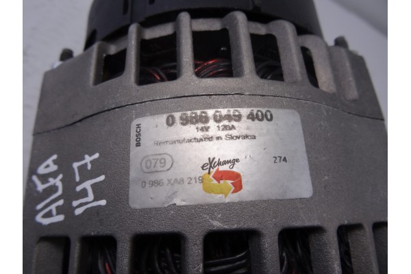 Alternador, Alfa Romeo 147 (190) 1.9 JTD Impression 2004