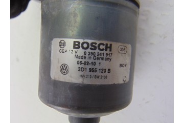 3D1955120B  MOTOR LIMPIA DELANTERO VOLKSWAGEN PHAETON (3D3/3D7) TDI V6 4Motion (5 asientos) 2007 3D1955120B 198588 VOLKSWAGEN - 