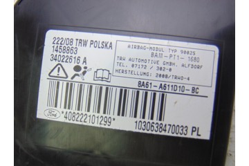 Airbag lateral derecho, Ford Fiesta (CB1) Ambiente 2008, 8A61-A611D10-BC