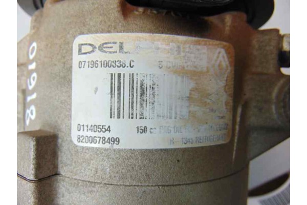 Compresor aire acondicionado, Renault Megane Ii Berlina 3P Confort Authentique 2006, 8200678499