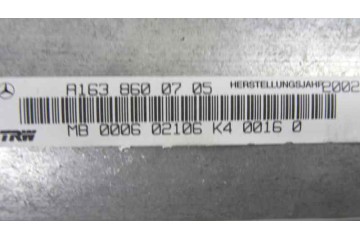 Airbag delantero derecho, Mercedes-benz Clase Ml (Bm 163) * 2002, A1638600705
