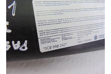 Airbag lateral derecho, Volkswagen Passat Berlina (3C2) Advance 2005, 3C0880242