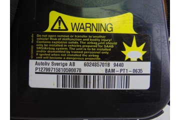 Airbag lateral derecho, Saab 9-3 Familiar Vector 2008, ASIENTO
