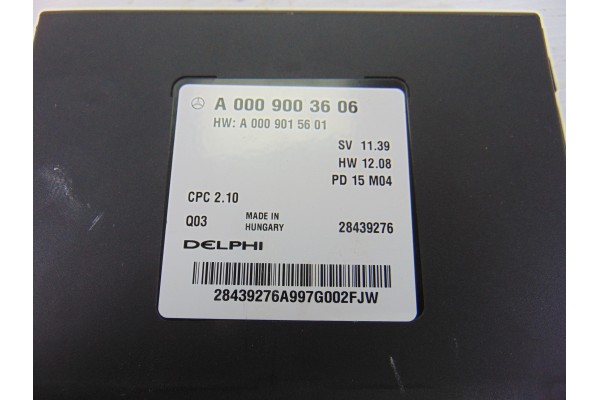 Módulo electrónico, Mercedes-benz Clase Cla (Bm 117) CLA 220 CDI 4Matic (117.305) 2015, A0009003606