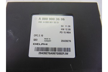 Módulo electrónico, Mercedes-benz Clase Cla (Bm 117) CLA 220 CDI 4Matic (117.305) 2015, A0009003606