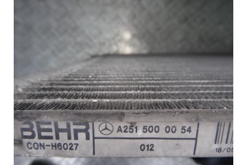 Condensador / radiador aire acondicionado, Mercedes-benz Clase Ml (Bm 164) 320 / 350 Cdi (164.122) 2005, A2515000054