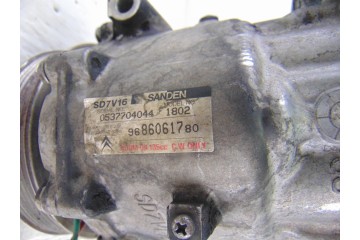 Compresor aire acondicionado, Peugeot Partner (S2) Combi Plus 2006, 9686061780