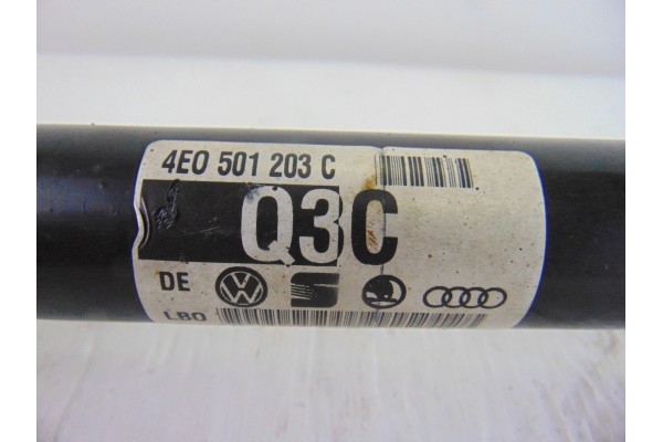 Transmision trasera izquierda, Audi A8 (4E) 3.0 TDI Quattro 2005, 4E0501203C usado 4