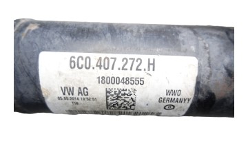 Transmision delantera derecha, Volkswagen Polo V (6C1) Comfortline 2014, 6C0407272H