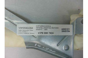 Airbag cortina delantero derecho, 1P0880742