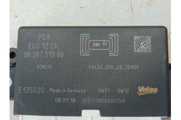 Módulo electrónico, Citroen C4 Cactus Shine 2018, 9828751080
