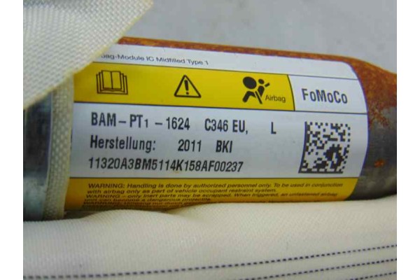 Airbag cortina delantero izquierdo, Ford Focus Berlina (CB8) Trend 2012