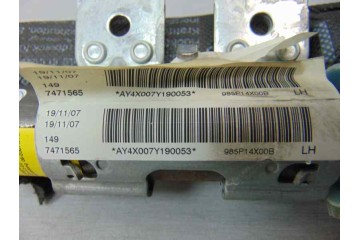 Airbag cortina delantero izquierdo, Nissan Navara Pickup (D40M) Doble Cab SE 4X4 2007, 985P14X00B