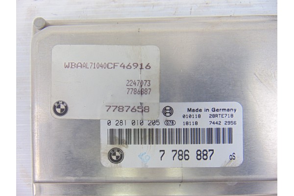 Centralita motor uce, BMW Serie 3 Berlina (E46) 320d 2001, 7786887 usado 4