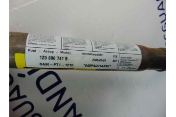 Airbag cortina delantero izquierdo, Skoda Octavia Combi (1Z5) Elegance 2006, 1Z9880741B