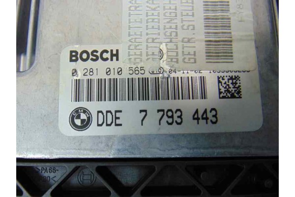 Centralita motor uce, BMW Serie 3 Berlina (E46) 320d Edition Advance, 7793443 usado 4
