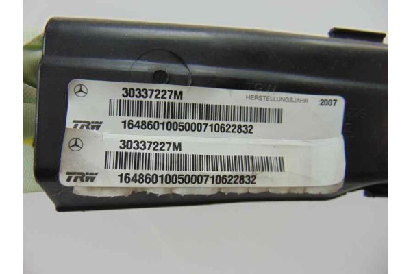 Airbag cortina delantero derecho, Mercedes-benz Clase Ml (Bm 164) 320 CDI 4M Edition 10 2007, 30337227M