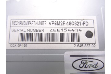 Sistema audio / radio cd, Ford Mondeo Sportbreak (CA2) Trend X 2009, 7S7T18C939DB