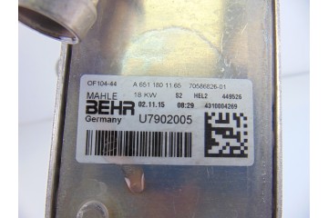 Enfriador aceite motor, A6511801165