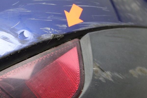 Paragolpes trasero, Seat Toledo (5P2) Sport-up 2006