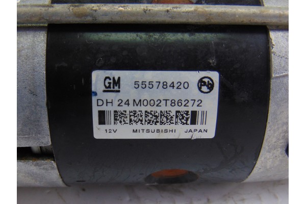 Motor arranque, Opel Astra J Sports Tourer Sport 2010, 55578420 usado 4