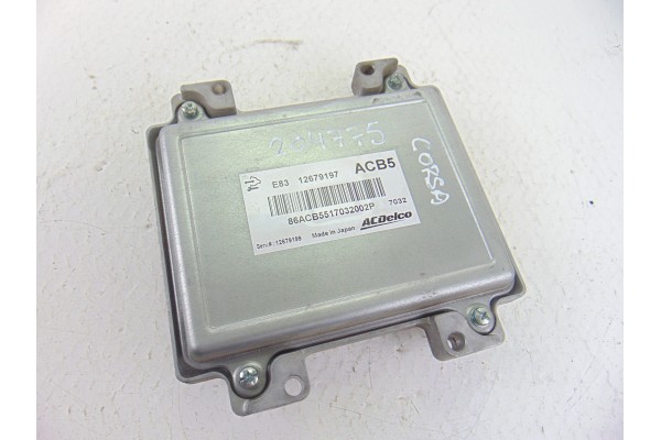 Centralita motor uce, Opel Corsa e Selective 2017, 12679197 usado 4