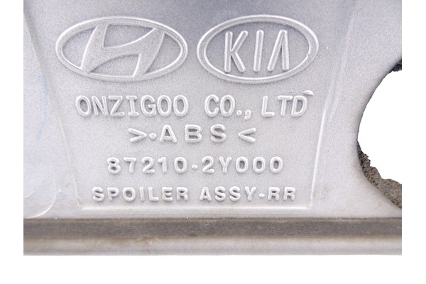 Aleron trasero, Hyundai IX35 (El/lm) Style 2WD 2015, 872102Y000