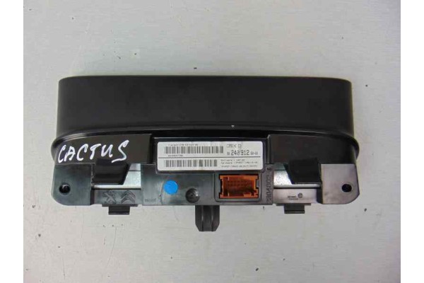Cuadro instrumentos, Citroen C4 Cactus Feel 2018, 9824091280 usado 4