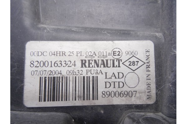 Faro derecho, Renault Laguna Ii Grandtour (KG0) Dynamique 2004, 8200163324