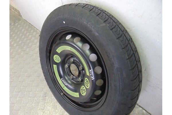Neumatico repuesto, Mercedes-benz Clase C (Bm 204) Berlina C 180 Kompressor (204.046) 2008, T125/90R16 98M