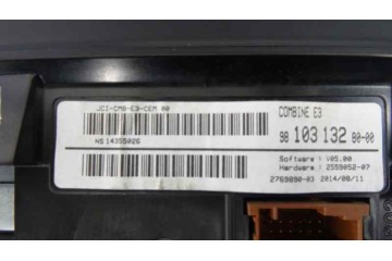 Cuadro instrumentos, Citroen C4 Cactus Feel 2014, 9810313280