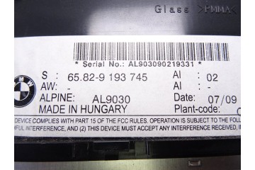 Pantalla multifuncion, Bmw Serie 5 Berlina (E60) 530d 2009, 9193745